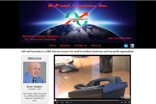 HxP and Associates website designed by VCS Website Design